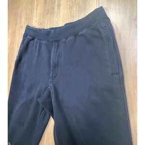 Duluth Trading Co Mens black Cotton Blend Sweatpants LX30 Relaxed Fit